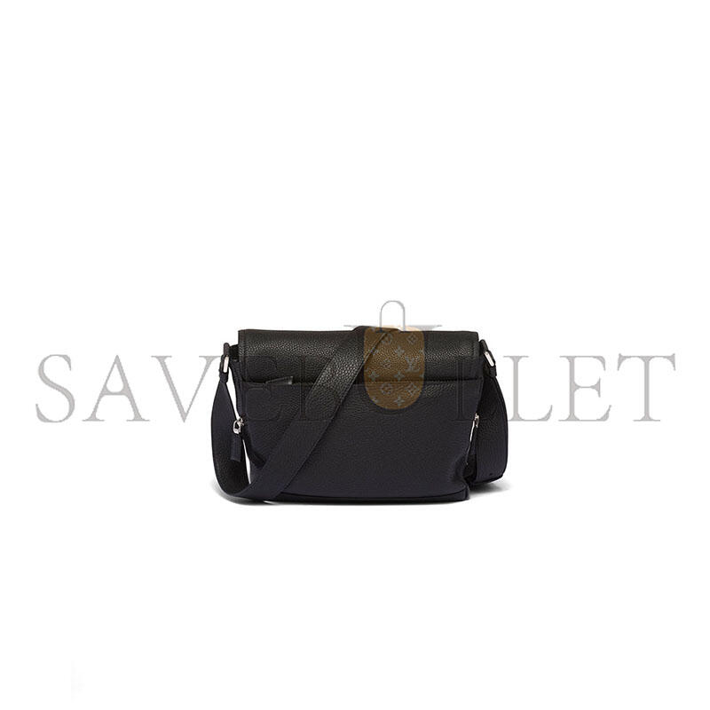 PRADA LEATHER BAG WITH SHOULDER STRAP 2VD056 (22*22*12cm) 